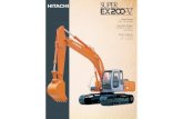 HITACHI · • The Super EX200, as with all Hitachi excavator models, is built to maximize performance, reliability, and operator comfort ... Hydraulic System