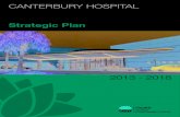 Canterbury Hospital Strategic Plan - Sydney Local … · canterbury hospital strategic plan 2013 - 2018 Our Patient Consumers and Carers Canterbury Hospital is committed to providing