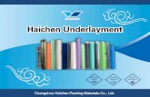 Changzhou Haichen Packing Materials Co., Ltd.img. Changzhou Haichen packing materials Co. Ltd is