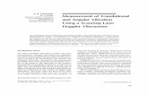 A. B. D. J. Ewins Measurement of Translational and …downloads.hindawi.com/journals/sv/1996/737569.pdf · and Angular Vibration ... two principal angular vibrations ... Processes