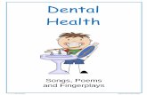 Dental Health - 3 Learn Curriculum123learncurriculum.info/wp-content/.../09/Dental-Health-Songs-Poems... · Dental Health . Songs, Poems and Fingerplays . Graphic used: Scrappin Doodles