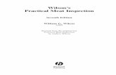 Wilson’s Practical Meat Inspection - Buch.de€¦ · Wilson’s Practical Meat Inspection Seventh Edition William G. Wilson CIEH Revised from the original text ... 13 Abnormal and