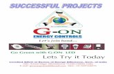 Let s join hand - G-ON Energy Controlsgonenergy.in/download/Milestone of the Organisation.pdf · Let’s join hand.... Certified ESCO of Bureau of Energy Efficiency, Govt. of India