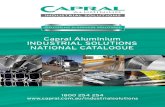 Capral Aluminium INDUSTRIAL SOLUTIONS NATIONAL CATALOGUE · Capral Aluminium INDUSTRIAL SOLUTIONS NATIONAL CATALOGUE. 2. Aluminium Product Catalogue 1 CONTENTS Contents Introduction