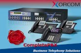 XE Series Overview - Xorcom · Enterprise-class communication features, unified communication options and basic call center functionality are standard, with ... •CDR (Call Details