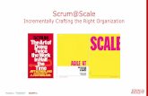 Scrum Gathering S@S by: • Leadership • Create a vision and communicate it throughout the organization • Facilitate an environment for product creation • Implement the Scrum