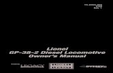 Lionel GP-38-2 Diesel Locomotive Owner’s Manual · Congratulations! Congratulations on your purchase of the Lionel GP-38-2 Diesel Locomotive!On the outside, this locomotive features