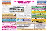 MAMBALAMmambalamtimes.in/admin/pdf/1364647611.31.03.2013.pdf · MAMBALAM TIMES ASHOK NAGAR - K.K. NAGAR EDITION Vol. 11, No. 38 March 31 - April 6, 2013 FREE C M Y K General Hospital