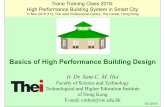 Basics of High Performance Building Design - … of High-performance Building... · Contents • What is high performance building? • High-performance green building • Potential