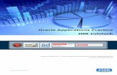 Oracle Applications Practice JMR Infotech · Oracle Applications Practice in JMR Infotech brings to you the latest in Oracle Applications suite of products. We leverage our best-of-the-breed