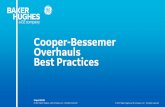 Cooper-Bessemer Overhauls Best Practices · Line bore main bearings on engine and compressor frames ... (FMEA) 3 April 2018 •Identified high risk engine systems based on historical
