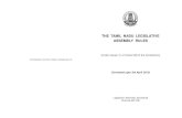 THE TAMIL NADU LEGISLATIVE ASSEMBLY RULES Rules-English.pdf · THE TAMIL NADU LEGISLATIVE ASSEMBLY RULES ... 17 Observance of order during Governor’s ... Members,Business and precedence