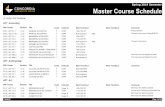 Spring 2019 Semester Master Course Schedule - cui.edu · 30102 ACT 211-OL1 0 / 20 FINANCIAL ACCOUNTING 3 STAFF By Arrangement WEB 15 week online course; Prereq BUS 201 ... 30112 ANT