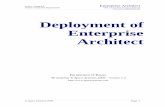 Deployment of Enterprise Architect - UML 2.5 … · Enterprise Architect also supports the Jet 4.0 database engine. For information on using Jet 4.0 ... • Adaptive Server Anywhere