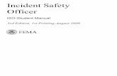 Incident Safety Officer - Welcome to MATCecampus.matc.edu/firetraining/Forms/ISO-Student Manual.pdf · INCIDENT SAFETY OFFICER RELATED TO THE FIRE DEPARTMENT SAFETY ... ultimate responsibility