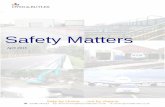 Safety Matters - April 2015 - Morrison Utility Services · deliver each project safely and responsibly. ... Castle Lane West – A 3 tonne dumper ... Unchartered Services Report