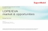 5th February 4, 2016 LDPE/EVA market & opportunities · There is no endorsement of any product or process, and we expressly disclaim any contrary implication. The terms, The terms,