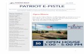 July 2018 PATRIOT E-PISTLE - … · 7.07.2018 · The mission of Strong Rock Christian School is to glorify God and partner with families in educating and