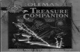 Treasure Companion 001-027 Edition FRP/ICE 5811 - RMFRP... · 12.0 Creating New Master Magic Item Charts ... Law, Rolemaster Fantasy Role Playing, ... Alchemy Companion.