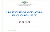 INFORMATION BOOKLET - sagewood.org.zasagewood.org.za/wp-content/uploads/2018/02/Sagewood-School... · Digital learning Academic support and enrichment lessons Counselling support
