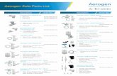 Aerogen Solo Parts List · 06-AG-AS3600-US Aerogen Pro-X Controller • Aerogen Pro-X Controller • Cable 06-AG-PX1050-US Aerogen Ultra ... Aerogen Solo Parts List Description Order