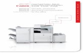 Versatile, productive document communication for the … · FINISHER-AE1/SADDLE FINISHER-AE2 Number of trays 2 tray Tray capacity A4-A5R: ... Canon Recommends you use Canon Media