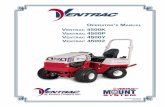 OPERATOR S MANUAL VENTRAC 4500K VENTRAC 4500P VENTRAC ... · Operator Safety Interlock System ... Roll-Over Protection System ... Item Description Part Number Accessories