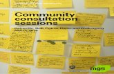 Community consultation sessions - University of …web/@pmcd/@smc/... · > Enclosed area like gated community - security. ... > Consistent building design, ... > Greater Community