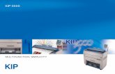 3000 brochure SCANNING KIP 3000 delivers production scanning speeds up to 7.6" per second Scanned images are automatically delivered to a network location, FTP site or personal/project