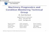 Machinery Prognostics and Condition Monitoring … · Dr. Karl Reichard Machinery ... • Safety –early work in helicopter HUMS ... A common vehicle power & energy architecture