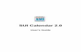 SUI Calendar 2 - SUI Solutions. FileMaker Templates.· ... 14 Online Help Button.....14 New Button.....14