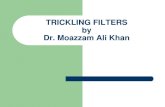 TRICKLING FILTERS by Dr. Moazzam Ali Khansmarti.edu.pk/Lectures/Waste-Water-Management/Trickling Filters.pdf · Trickling filters Trickling filter is an attached growth process i.e.
