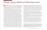 S GCSS–Army Materiel Management · In the release strategy, ... manager for final review, approval, and release to the SSA or wholesale. A purchase order only stops at the sustainment