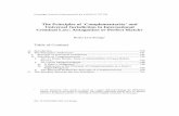 The Principles of ‘Complementarity’ and Universal Jurisdiction in ... · The Principles of ‘Complementarity’ and Universal Jurisdiction in International ... The concepts of