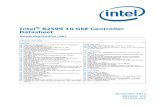 Intel 82599 10 GbE Controller Datasheet - Abacus … · Support for SR-IOV Manageability ... Intel® 82599 10 GbE Controller—LEGAL 2 331520-001 ... • Added a VF Mailbox note to