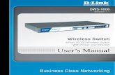 D-Link Systems, Inc. II - static.highspeedbackbone.netstatic.highspeedbackbone.net/pdf/D-link-DWS-1008-Manual.pdf · DWS-1008 User’s Manual D-Link Systems, Inc. II Logging In to