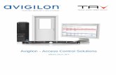 Avigilon - Access Control Solutions · physical appliance | embedded Linux OS & Open LDAP licenses for configuration database | Access Control Manager Security Management Software