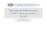 EDI Implementation Guide - ERD Homeerd.dli.mt.gov/Portals/54/Documents/Work-Comp-Claims/dli-erd-wcc... · EDI Implementation Guide ... Many insurers nationwide use EDI routinely and