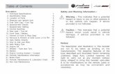 Table of Contents - Global Bajaj · Table of Contents Description 1. ... Pulsar NS Pulsar AS Length : 2017 mm 2070 mm Width : ... Manual Choke Lever Pillion Foot Rest Side