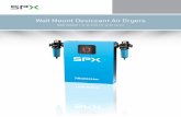 Wall Mount Desiccant Air Dryers - isaacsfluidpower.com · Hankison’s DHW Series Wall Mount Desiccant Air Dryers protect moisture sensitive applications requiring low pressure dew