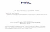 The decomposition of Somali Nouns · HAL is a multi-disciplinary open access archive for the deposit and dissemination of sci-entific research documents, whether they are pub-lished