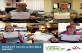 MILITARY SAVES WEEK 2014 REPORT - America … · MILITARY SAVES WEEK 2014 REPORT . ... reducing debt, and ... America, the Defense Credit Union Council, the