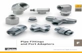 Pipe Fittings F and Port Adapters - wil-tech.cawil-tech.ca/wp-content/uploads/2017/01/Pipe-Fittings-and-Port... · BSPT / BSPP F17 F3HG5 BSPT / SAE-ORB F20 ... or just as the male-female