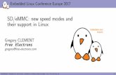 SD/eMMC: new speed modes and their support in Linuxevents17.linuxfoundation.org/sites/events/files/slides/clement-sd... · Embedded Linux Conference Europe 2017 SD/eMMC: new speed