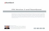 ITIL Version 3 and TeamQuest · About the Author Ron Potter is the Best Practices manager for TeamQuest Corporation. Ron’s background includes more than 20 years in the IT industry,