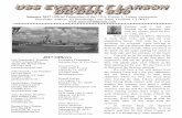 Official Publication of the U.S.S ... - USS EVERETT F. …usseverettflarson.com/NewsLetterArchive/Newsletter_Summer_17.pdf · Indianapolis, IN 46227 (317)786-5788 ... At some point