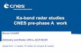 Ka-band radar studies CNES pre-phase A work · WATER HM SWG Washington DC October 29 -30th 2007 2 Past programmatic context w WSOA on-board Jason-2/OSTM (PhD Vivien Enjolras) w WatER