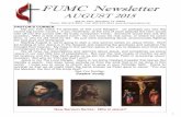 FUMC Newsletter · FUMC Newsletter AUGUST 2015 426 St. Paul, Gonzales, TX 78629 ... and Clarice and Marvin Hood ... but will resume our