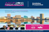 Exhibitor Prospectus - Cloud Object Storage | Store ... · Baltimore Convention Center October 35, 2018 Exhibitor Prospectus Join us at the ASCP 2018 Annual Meeting in Baltimore and