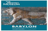 Teachers’ resources Key sTages 2 and 3 - British … · Teachers’ resources Key sTages 2 and 3. 1 PMS 3155 100/0/30/40 ... , the power of the Babylonian empire began to decline.